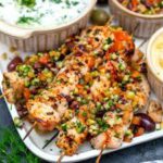CHICKEN SOUVLAKI
