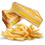 GRILLED CHEESE WITH FRIES