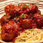 PASTA WITH ONE MEATBALL